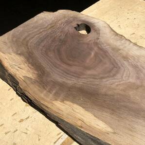 送料無料！【S711G】ウォルナット 857～865×～410×19㎜ 板材 乾燥材 木工 DIY 材木 天然木 無垢材《銘木すずめや》の画像7