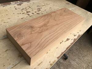 送料無料！【S787G】チェリー 462×170～175×59㎜ ブロック 乾燥材 木工 DIY 材木 天然木 無垢材《銘木すずめや》