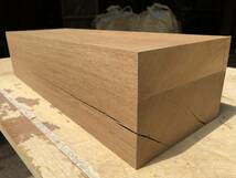 送料無料！【S872H】チーク 482×170×115㎜ ブロック 乾燥材 木工 DIY 材木 天然木 無垢材《銘木すずめや》_画像3