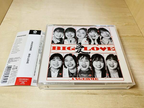 ■送料無料■ アンジュルム アルバム 「BIG LOVE」 初回限定盤B 2CD+Blu-ray (COUNTDOWN JAPAN 22/23 ライブ映像収録)