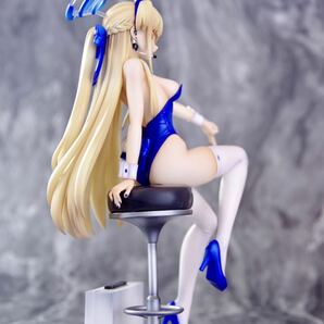 塗装済 完成品 飛鳥馬トキ バニーガールver. ブルーアーカイブ ガレージキット 蒼月アオキ 紙飛行機 ガレキ ブルアカの画像4