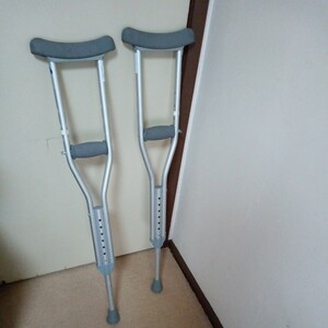  aluminium light weight crutches flexible adjustment light weight light for children .. injury 