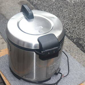 TIGER タイガー 業務用 炊飯ジャー JNO-A360 2升炊き 炊飯器 2019年製 動作確認済み 破損ありの画像2