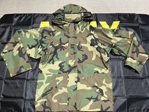 新品未使用　デッドストック US ARMY ECWCS GEN 1型COLD WEATHER CAMOUFLAGE GORE-TEX PARKA SPO100-04-C-4255 MEDIUM SHORT_画像1