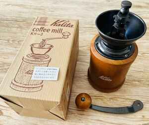 coffee mill Kalita 手挽き コーヒーミル KH-3 手動 カリタ ウッドカラー ティー用品