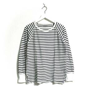 ◆nonnative◆Dweller Crew LS Cotton Border Thermal 2 ノンネイティブ ボーダー サーマル ロンT 長袖 Tシャツ カットソー 白黒