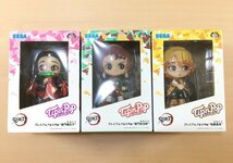 [新品未開封] 鬼滅の刃 Tip'n'pop ティップンポップ 竈門炭治郎 禰豆子 我妻善逸 フィギュア 3種セット_画像1