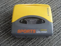 SONY SPORTS walkman WM-SX34 ソニー カセットプレーヤー/ウォークマン_画像1