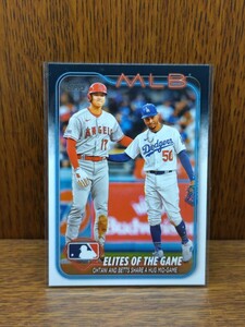 大谷翔平　mookie betts 2024 topps baseball series 1 MLB　ムーキーベッツ