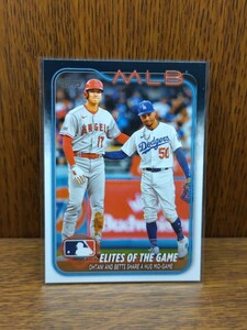 大谷翔平　mookie betts 2024 topps baseball series 1 MLB　ムーキーベッツ　2