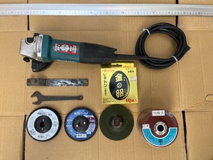 【美中古品】【マキタ】makita 100mm ディスクグラインダー　GA4033