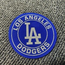 新品　アイロンワッペン　パッチ　野球　 Los Angeles Dodgers 大谷翔平　山本由伸　ブルー　ロサンゼルス　ドジャース　LA　ワッペン_画像1