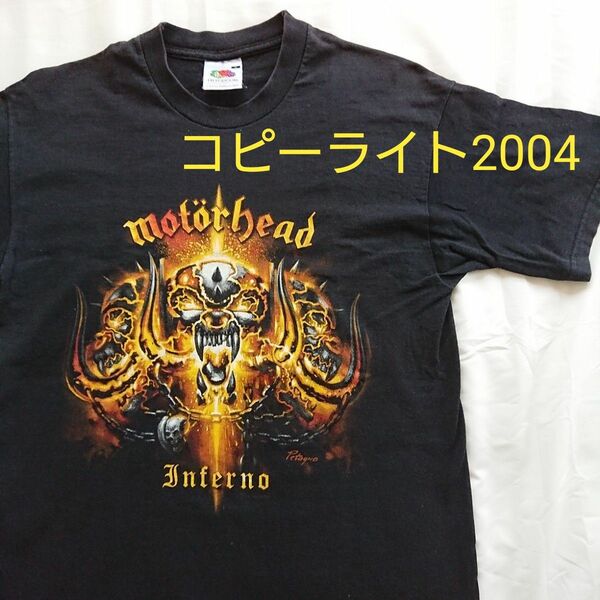 モーターヘッド MOTORHEAD バンドTシャツ コピーライト コピーライト2004 