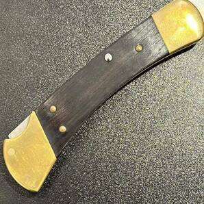 BUCK KNIVES バックナイフ 110 折りたたみナイフ サバイバルナイフ フォールディングナイフ アウトドア ヴィンテージ の画像7