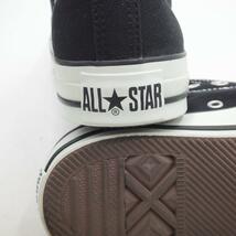 未使用 CONVERSE ALLSTAR コンバース スニーカー 27cm ブラック 1C238 アメカジ 新品 未使用 自宅保管品_画像6