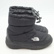 THE NORTH FACE ノースフェイス ヌプシ ブーツ 21cm ブラック NFJ51480 アウトドア クリーニング済み_画像3