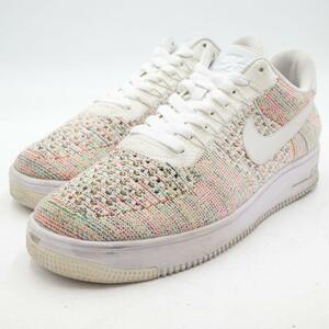 NIKE AIR FORCE 1 ULTRA FLYKNIT ナイキ スニーカー 29cm マルチカラー 817419-701 ストリート 完売モデル クリーニング済み