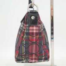 美品 COACH コーチ ハンドバッグ ワンショルダーバッグ マルチカラー 肩掛け クリーニング済み_画像2