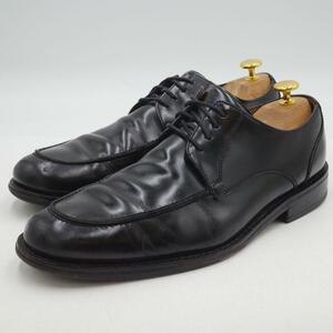 Cole Haan コールハーン レザーシューズ ビジネスシューズ 9.5W 約 27.5cm ブラック 本革 クリーニング済み