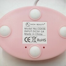 未使用 NION BEAUTY OPUS FACE ネイオン ビューティー フェイスケア 美顔器 NIB-F-PG1 新品 未使用 自宅保管品 _画像4