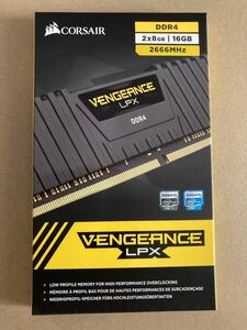 CORSAIR VENGEANCE DDR4-2666MHz デスクトップPC メモリー 8GB x2枚 計16GB