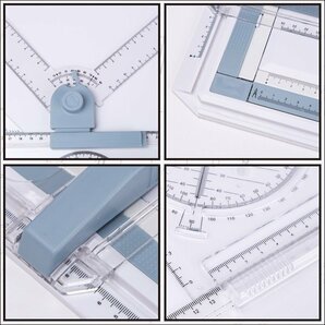 製図板 A3 サイズ 対応 定規 付 速く正確に作図ができる！ 製図台 道具 製図用品 文房具 作図 事務用品の画像2