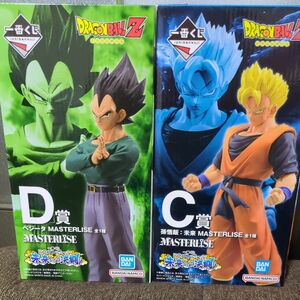 １番くじドラゴンボール　未来への決闘!!　Ｃ賞　孫悟飯 :未来　Ｄ賞　ベジータ　Ｆ賞ラバースタンド　Ｈ賞アクリルスタンド　　セット