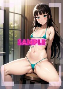 D1828-98LKD 黒沢ダイヤ ラブライブ ポスター A4 美少女 最高品質 アニメ 同人 コレクション