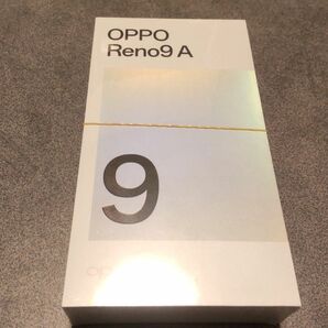 新品未開封 OPPO reno9a ブラック SIMフリー ワイモバイル 一括購入済 