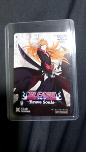 BLEACH QUO card не использовался 500 иен минут.