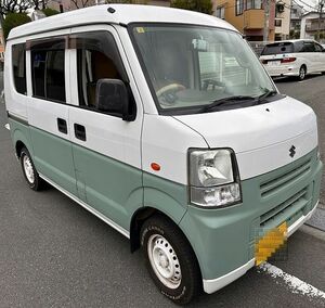 ★☆Vehicle inspection7/6まで　H21993　EveryVan　キャンピング仕様　キッチン　フローリング　ドラレコ　ETC　キーレス☆★