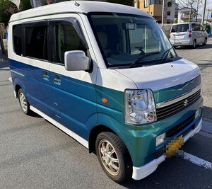 ●○Vehicle inspection7/3まで　すぐ乗れる　H21994　Every Wagonturbo　キャンピング仕様　vehicle中泊kitincluded○●