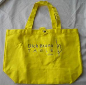 ☆★新品・未使用*Dick Bruna TABLE 神戸限定　ロゴ帆布トートバッグ*ディック・ブルーナ テーブル・ミッフィー★☆