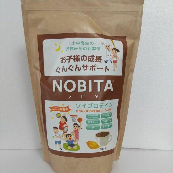 NOBITA ノビタ ソイプロテイン ココア味 600g