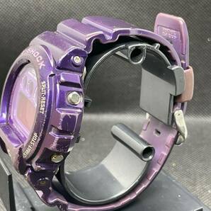 【1円スタ】 G-SHOCK CASIO カシオ DW-6900CC-6 パープル クレイジーカラーズ 海外モデル Gショック #A787の画像5