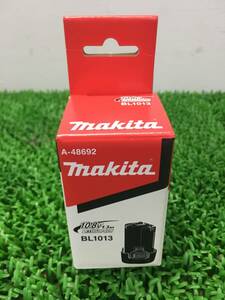 【未使用品】★makita(マキタ) 10.8v1.3Ahリチウムイオンバッテリ BL1013 (A-48692) / ITVB4H5Z378G