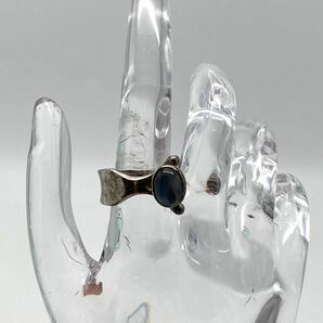 GEORG JENSEN ジョージ ジェンセン リング シルバー925 カラーストーン アクセサリー ※刻印潰れ P1198の画像2