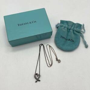 TIFFANY&Co. ティファニー ネックレス ラビングハート シルバー925 アクセサリー P1258の画像1