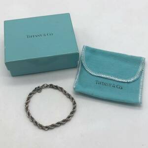 TIFFANY&Co. ティファニー ブレスレット ツイスト スクリュー シルバー925 750 アクセサリー P1410