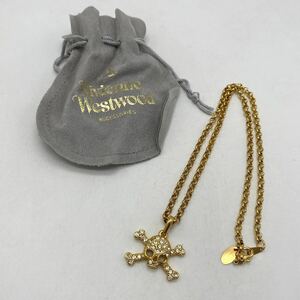 Vivienne Westwood Vivienne Westwood necklace Diamante rhinestone Gold accessory P1427