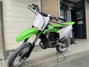 kx100 モタード オフホイールなど部品付き　モトクロス　エンデューロ　　ミニバイク　レーサー　　　kx112 kx85