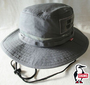 チャムス★CHUMS 【レイトンバケットハット】 Layton Bucket Hat ミリタリーハット キャンプアウトドア帽子 CH05-1373 グレー