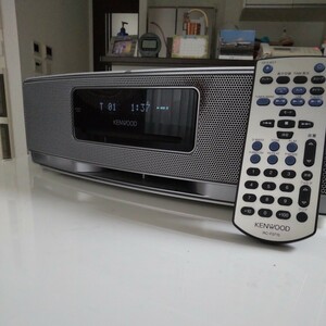  Kenwood производства U-K323/ compact * высокий fai* проигрыватель [ б/у товар /CD воспроизведение .USB сохранение музыка файл воспроизведение подтверждено / инструкция по эксплуатации * с дистанционным пультом .]