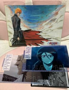 BLEACH 千年血戦篇　クリアビジュアルポスター　下敷き　セット