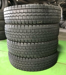 管理番号：C4-15-2●【送料無料！4本set】145R12 6PR LT DUNLOP WINTERMAXX SV01 2021年製2本 2020年製２本/冬タイヤ/適格請求書発行可能