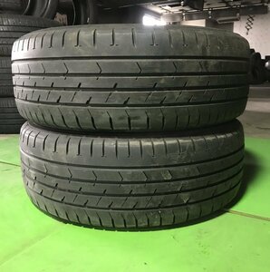 管理番号：C4-11-3●【送料無料！2本セット】215/60R16 GOODYEAR EAGLE RV F 2020年製 山あり/夏タイヤ/適格請求書発行可能