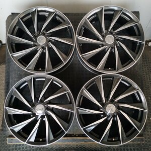 管理番号：A3-233【4本価格】【18x7J 5x114.3 ET+52 ハブ73】RAYS TIMONE・ノア ヴォクシー等・店頭引取可能・適格請求書発行可能