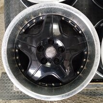 管理番号：A4-10【4本価格】【18x8.5J 18x9.5J 5x114.3 ET+35 ハブ73】GODFATHER・５本スポーク・店頭引取可能・適格請求書発行可能_画像5