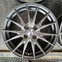 管理番号：A4-15【4本価格】【16×5.5J 4×100 ET+45 ハブ73】WEDS VELVA SPORT・タント N-BOX等・店頭引取可能・適格請求書発行可能_画像5