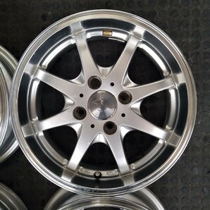 管理番号：A4-63【4本価格】【14x5J 4x100 ET+45 ハブ73】weds LEONIS・軽自動車等・直接引取可能・適格請求書発行可能の画像3